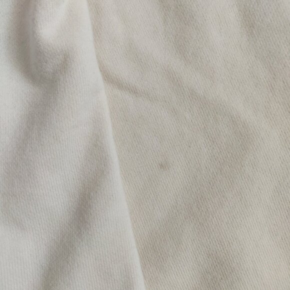 Uniqlo Cream Pullover Sweatshirt - Size S, 88% Cotton, Long Sleeve Hoodie - Picture 6 of 7